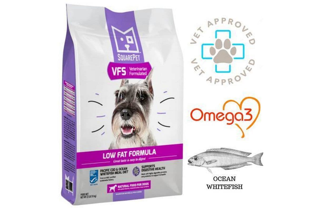 SquarePet - Low Fat Dry Dog Food (22 lbs)