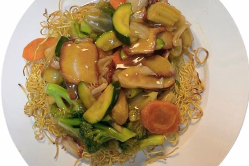 Pork Chow Mein (叉烧炒面)