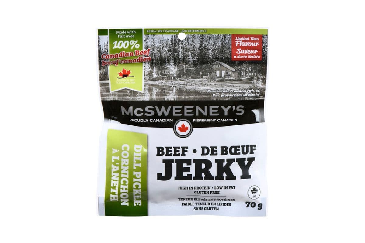 McSweeney's Dill Pickle Beef Jerky (70 g) 1012679