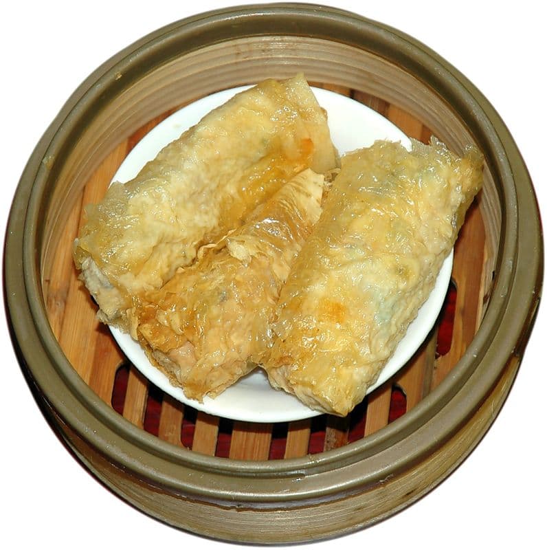 16. Steamed Bean Curd Meat Roll with Pork