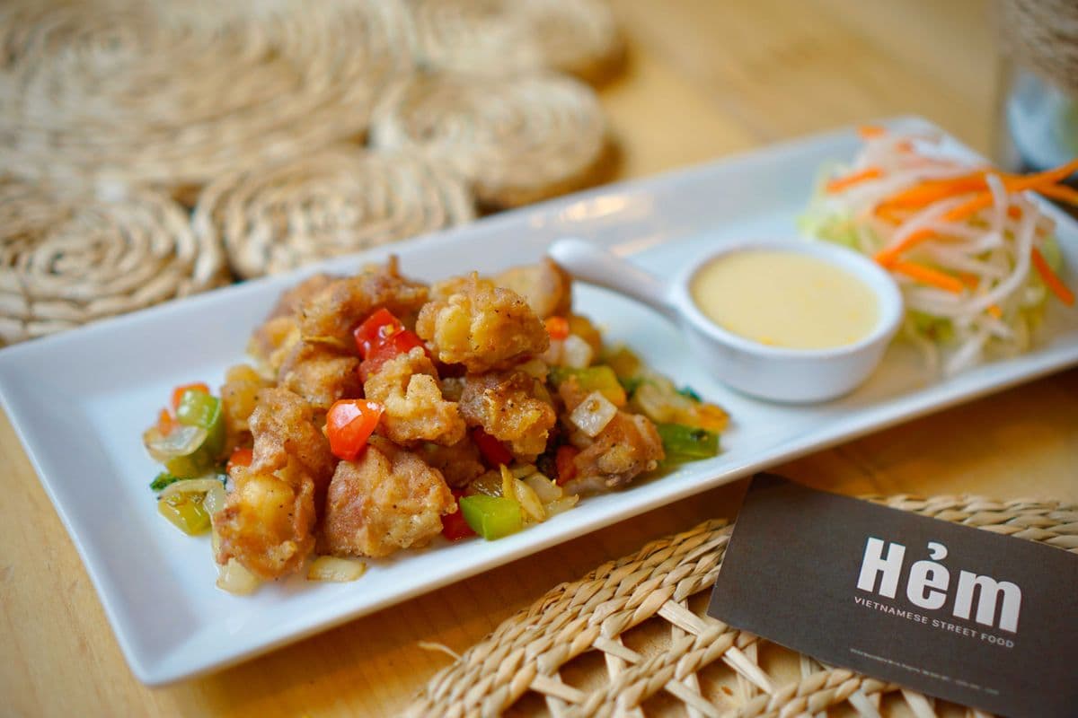 A9. Garlic Chili Chicken Cartilage / Sụn Gà Xóc Tỏi Ot