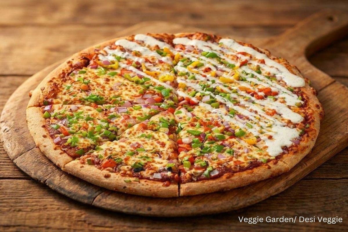 12" Veggie Garden Local Pizza