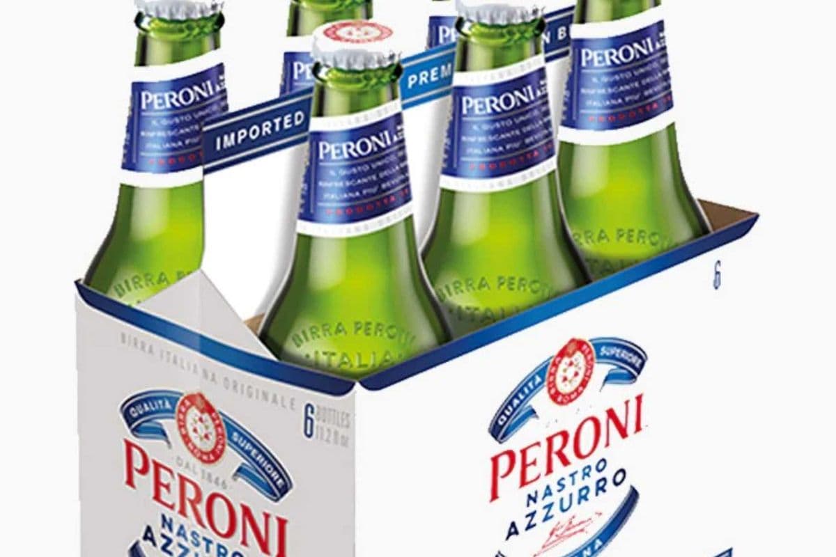 Peroni, 6pk-330ml bottles beer (5% ABV) 6 ct (1 x 330 ml)