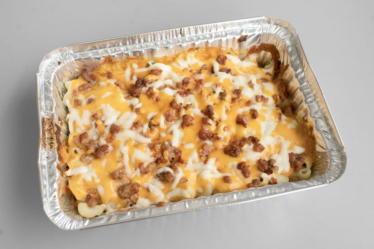 Smokey Bacon Macaroni and Cheese Bake Pasta