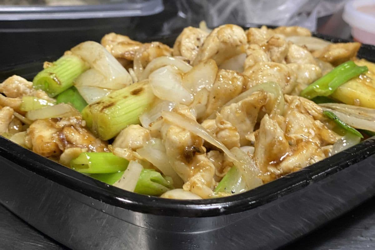 Fried Chicken with Ginger and Green Onions