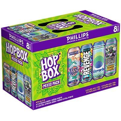 PHILLIPS HOP BOX MIXED 8 CAN (8 X 473mL)