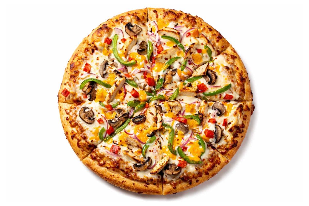 27. Bullseye BBQ Chicken Pizza