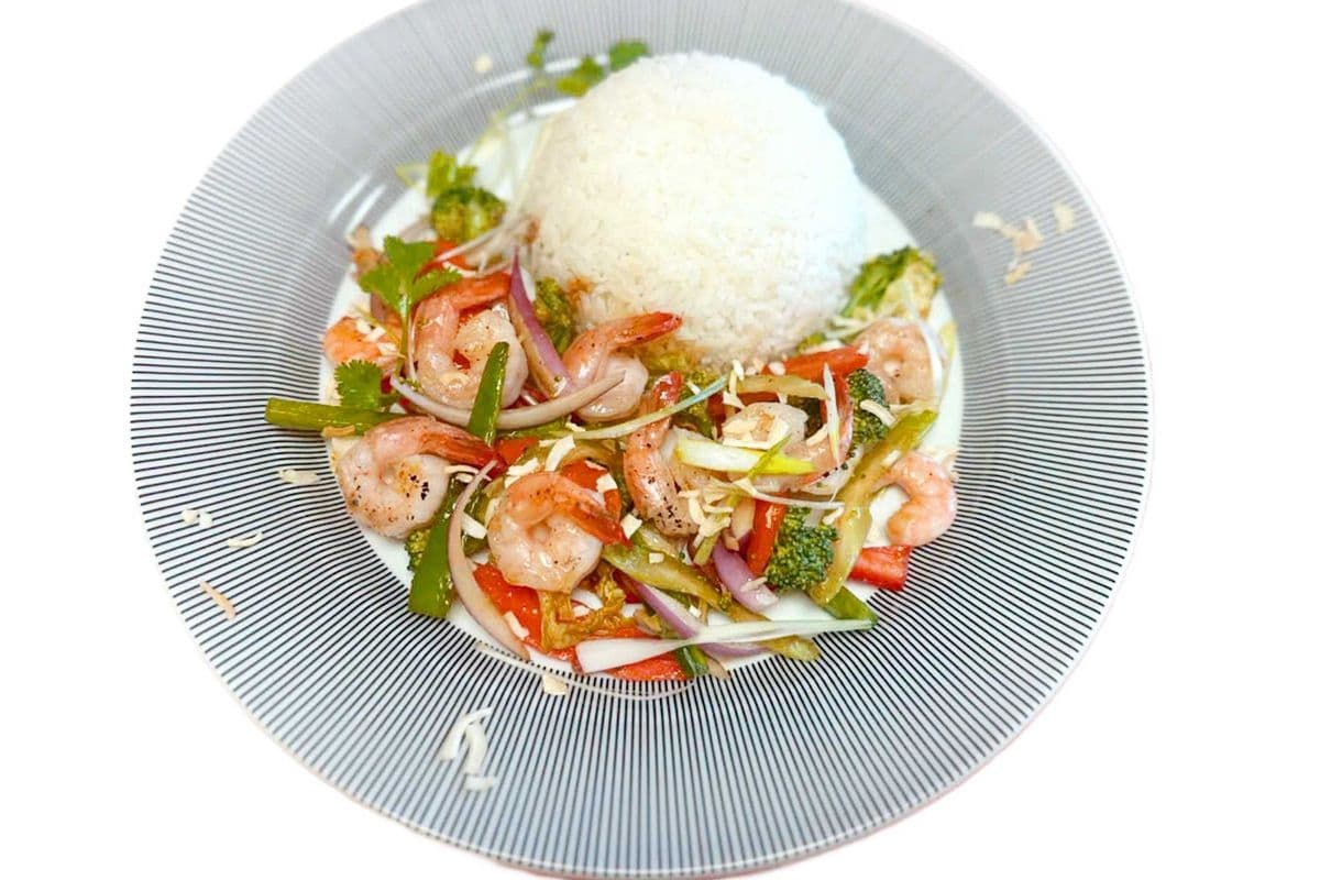 Shrimp Stir Fry with Vegetable