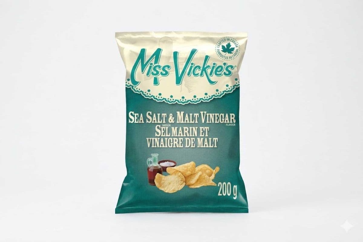 Miss Vickie’s Sea Salt and Malt Vinegar (200g)