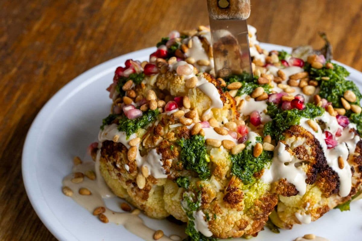 1/2 Roasted Cauliflower