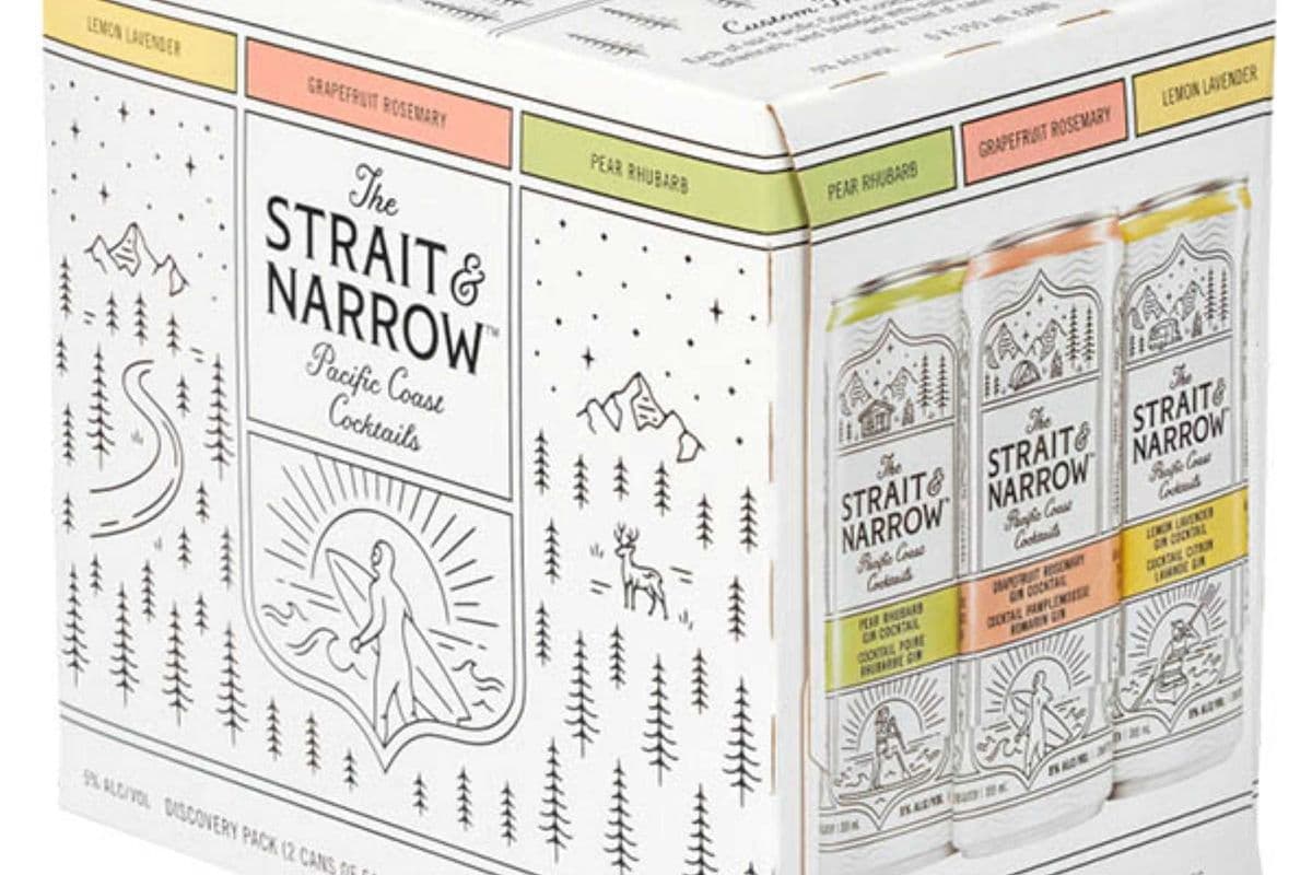Strait & Narrow Discovery Gin (6 x 355 ml)