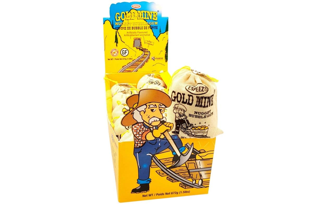 Gold Mine Nugget Bubblegum