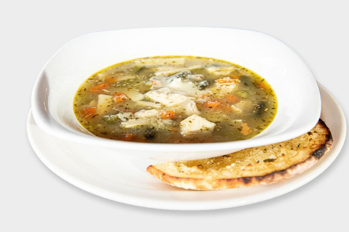 Italian Chicken & Pasta Soup