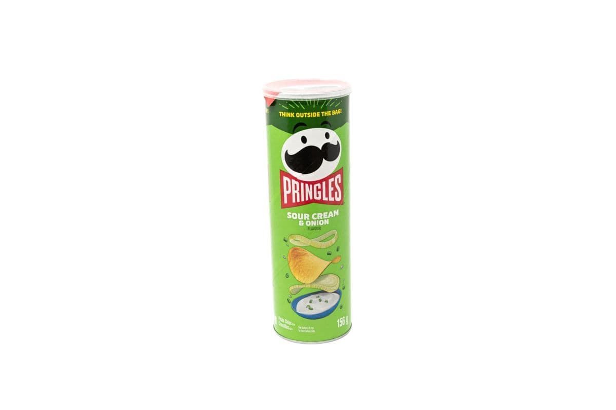 Pringles Sour Cream and Onion Can (156 g)