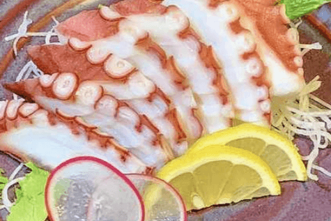 Tako Sashimi (7 pcs)