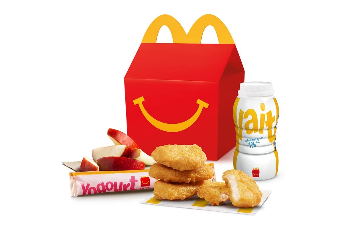 Joyeux festin 4 McCroquettes - pommes [280-410 Cal]