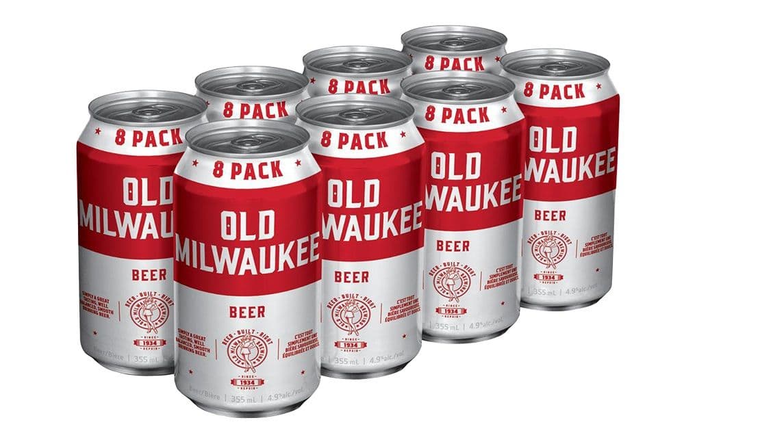Old Milwaukee (8 Pack) (8 x 355 ml Can)