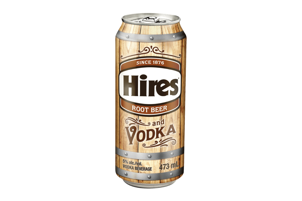 Hires - Root Beer and Vodka (1 x 473ml)
