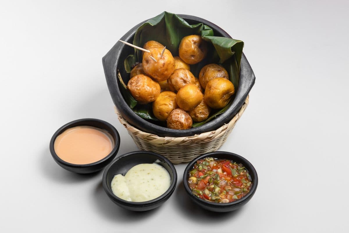 Porcion De Papas Criollas