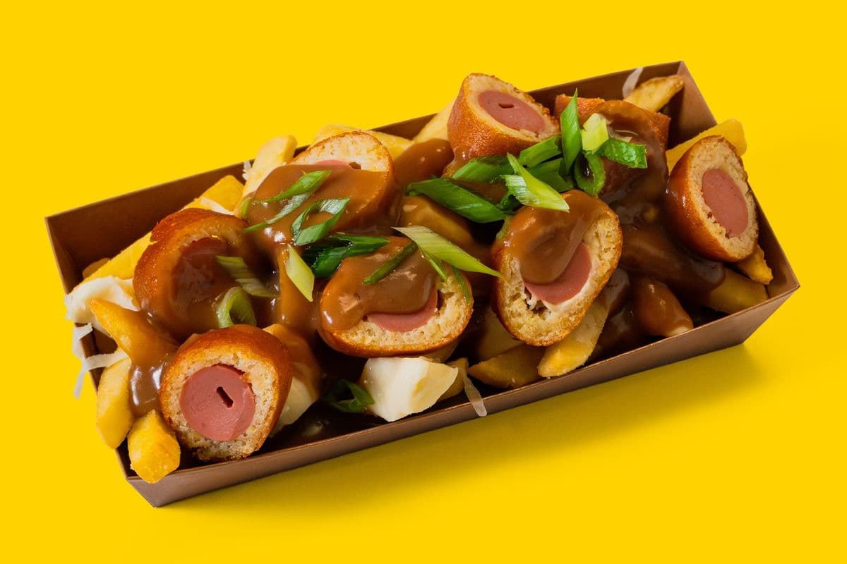 Corn Dog Poutine