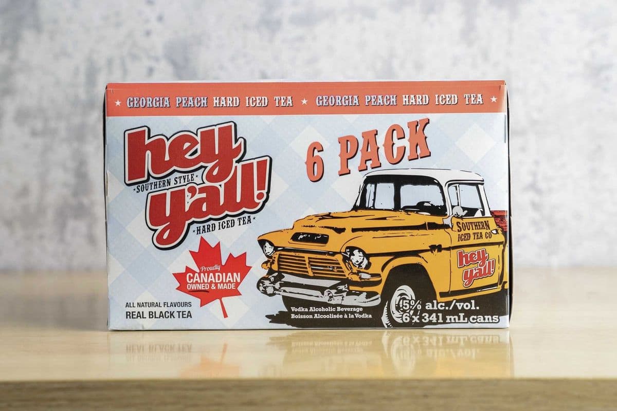Hey Yall Georgia Peach (6 x 355ml)