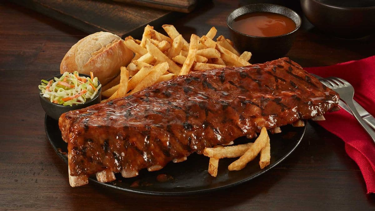 Full Rack BBQ Back Ribs