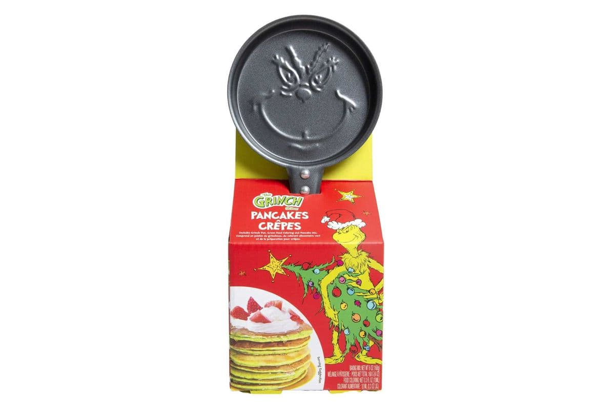 Collector Set - Grinch Pancake Pan and Mix