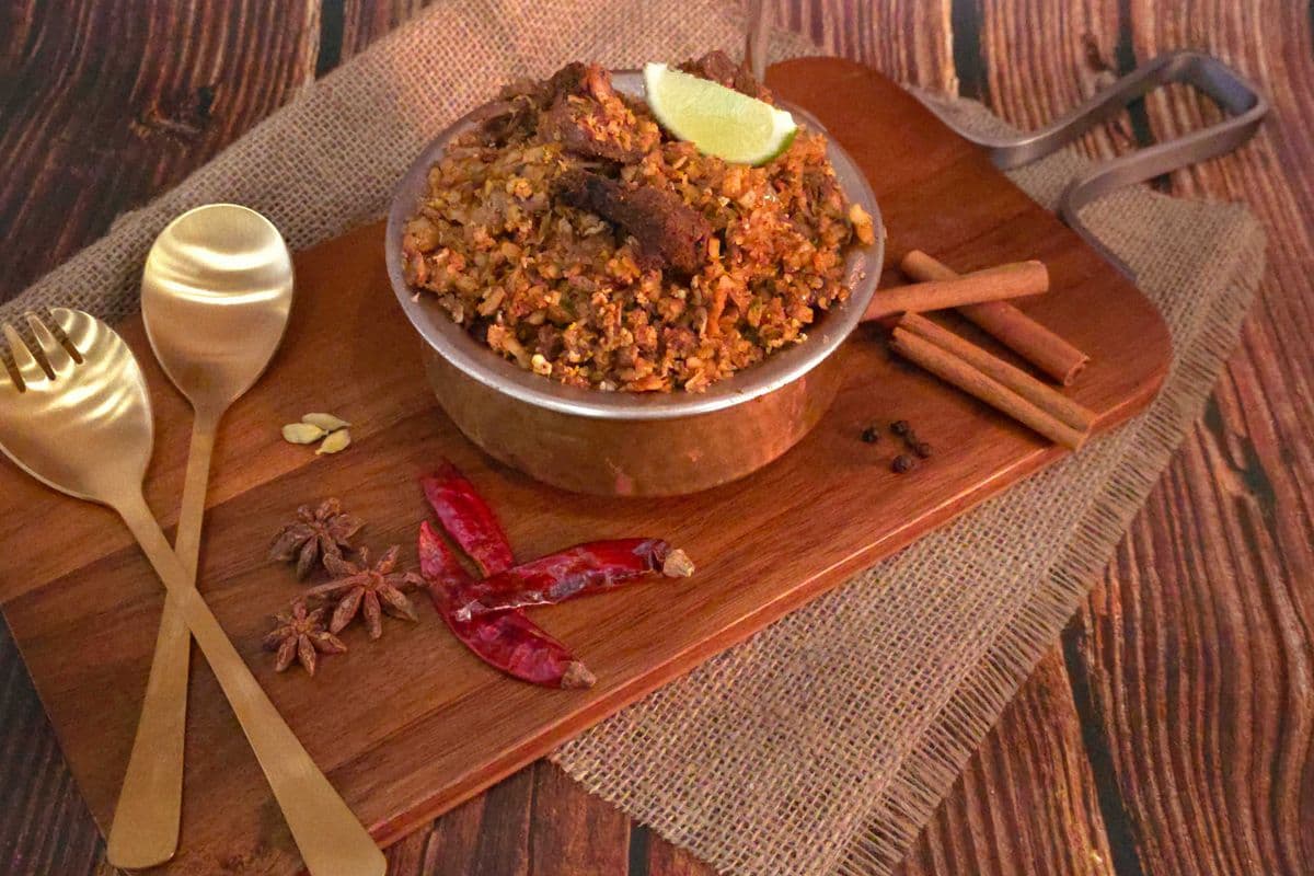 Beef Kothu Parotta