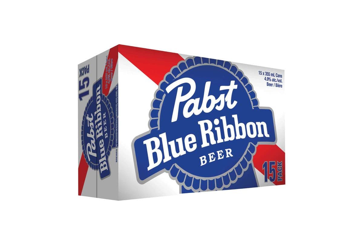 Pabst Blue Ribbon (15 x 355 ml Cans)