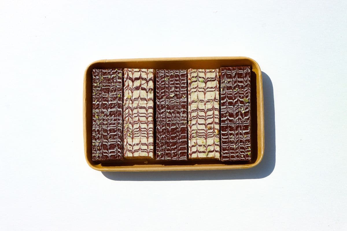 Dark & White Chocolate Wafer (Large Box)