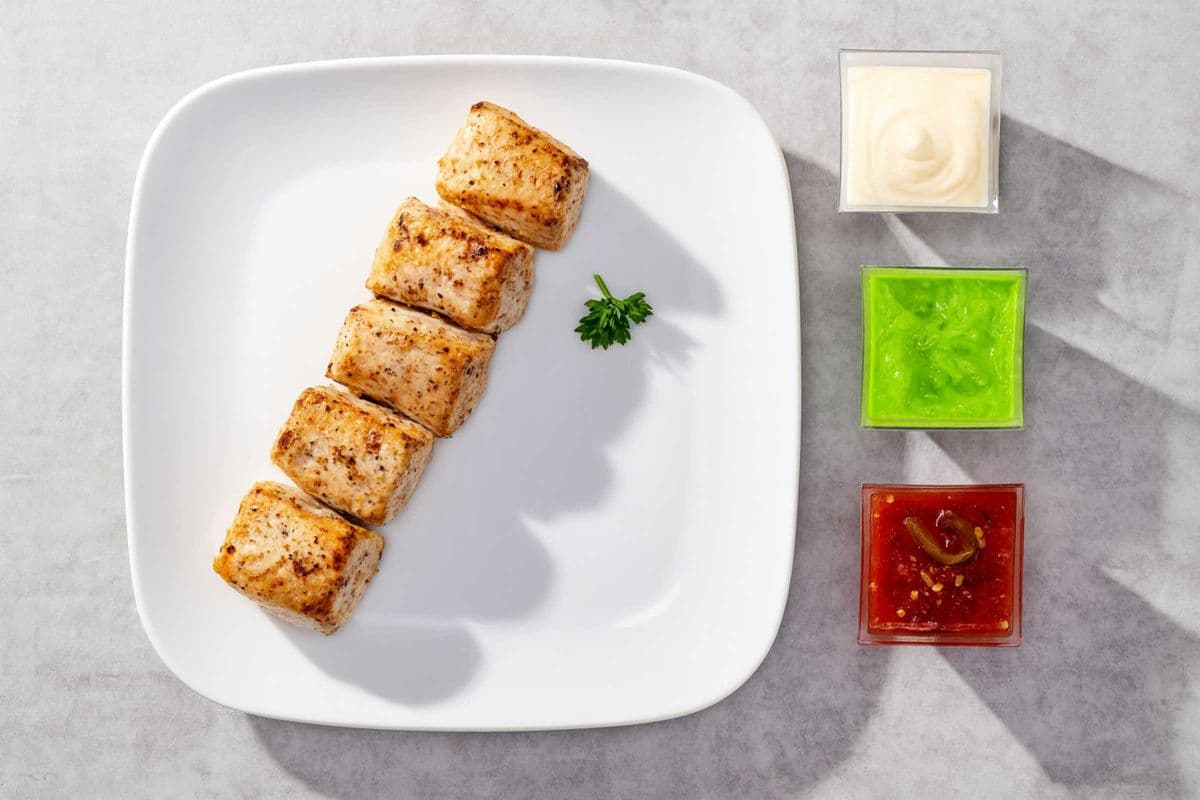 Mild Chicken Tikka Kabob Skewer