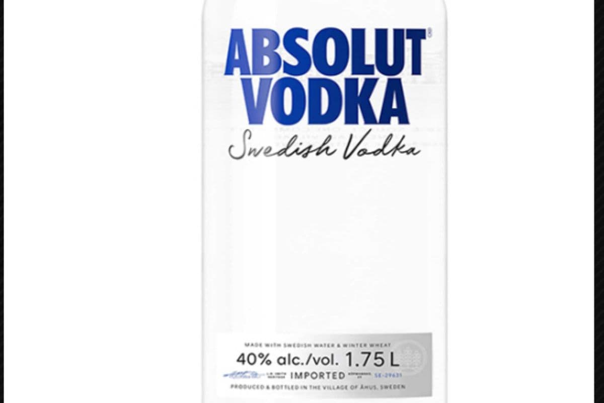 Absolut Swedish Vodka (1.75 L) 1.75 L • 40% ABV (1 x 1.75 L)
