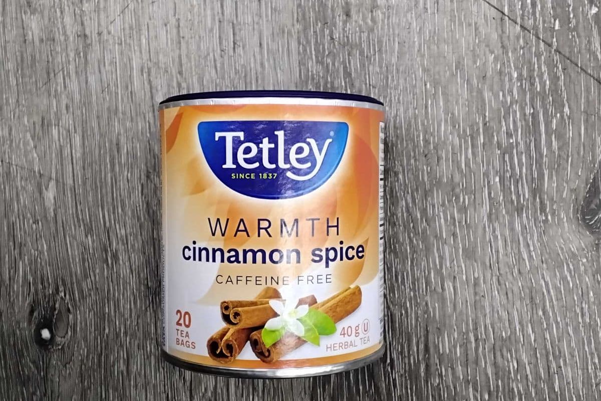 Tetley warmth cinnamon spice 20 tea bags (40g)