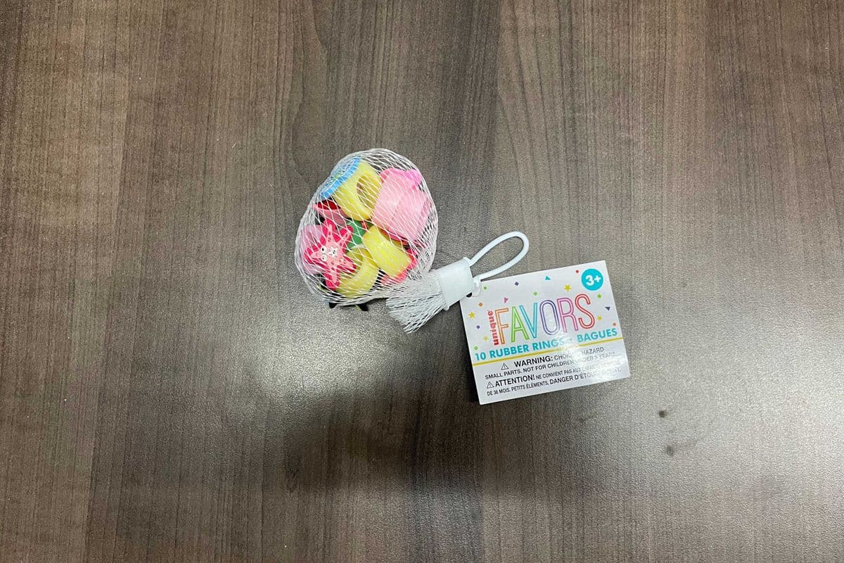 10 Rubber Die Cut Rings (10 pcs)