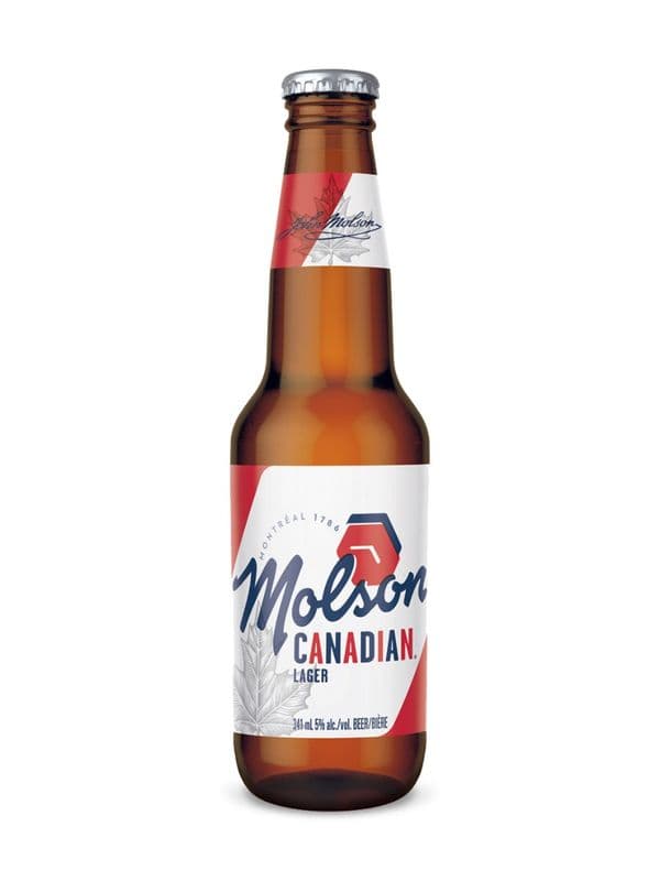 S103. Molson Canadian, Bottled Beer (341 ml)