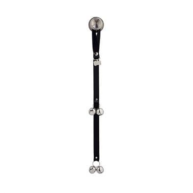 PoochieBells Classic Solid Midnight Black 25"