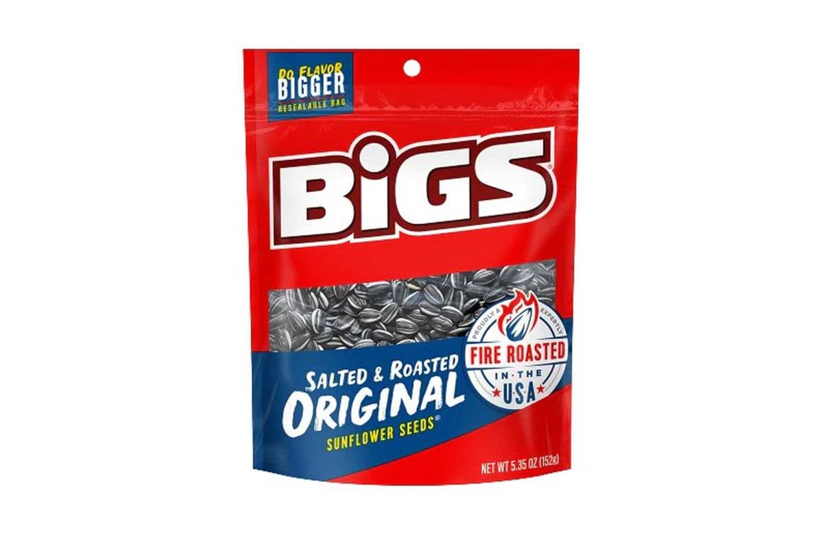Bigs Salted & Roasted Original Sunflower Seeds 152g-US