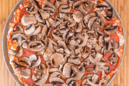 Any One Meat and Mushroom Combination Pizza