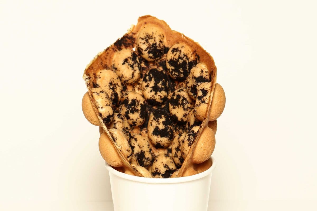 Oreo Egg Waffle