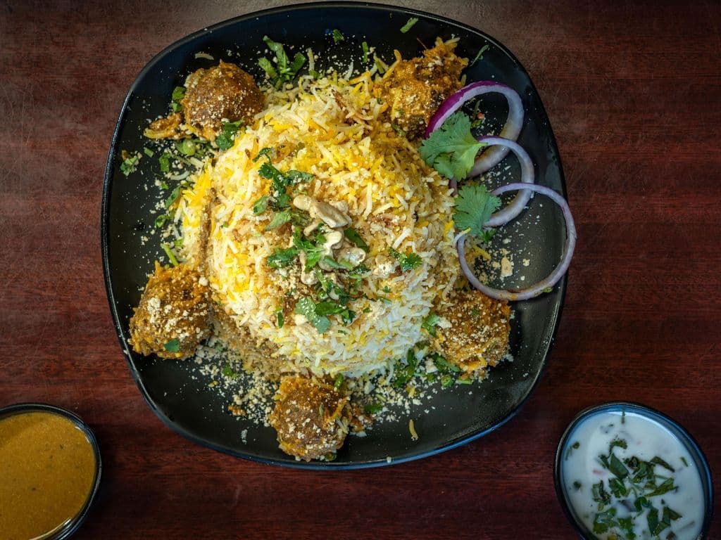 Veg Kofta Biryani