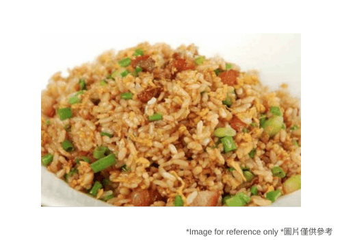 BBQ Pork Egg Fried Rice / (歡樂餐)叉燒炒飯