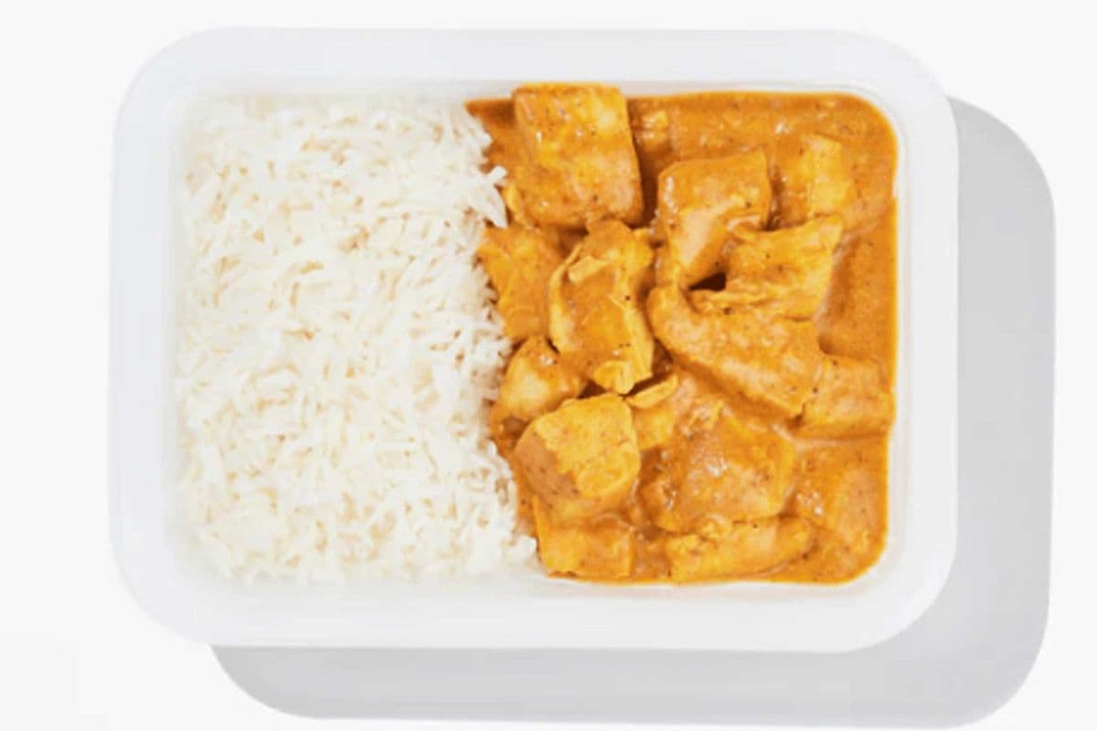 BUTTER CHICKEN WITH RICE