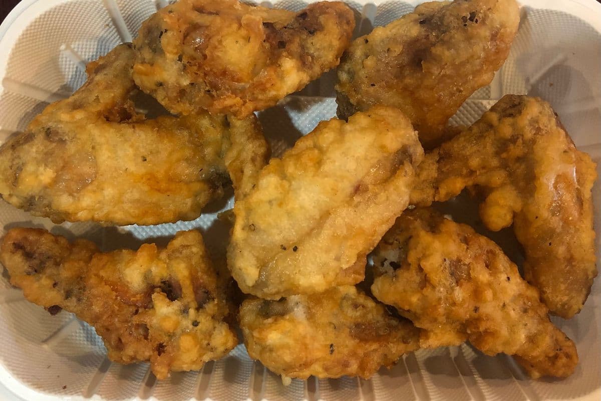 #3. Deep Fried Chicken Wings