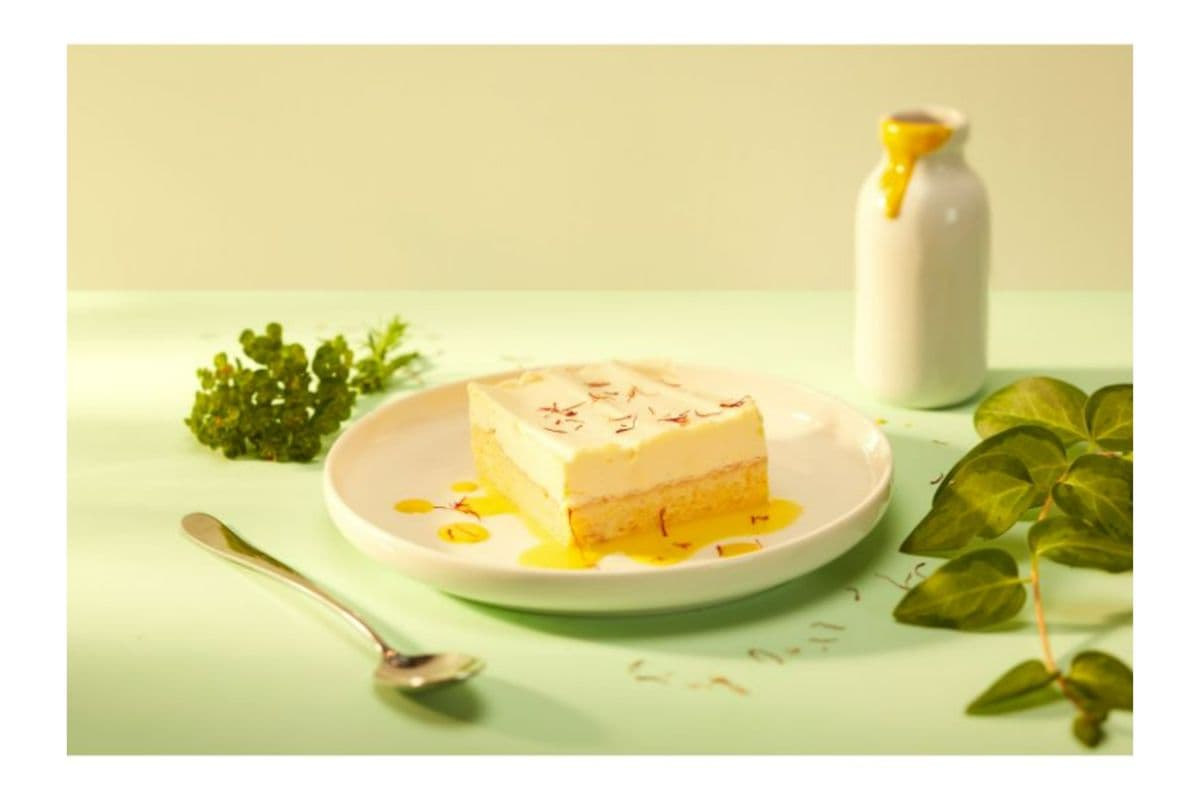 Saffron Milk Cake