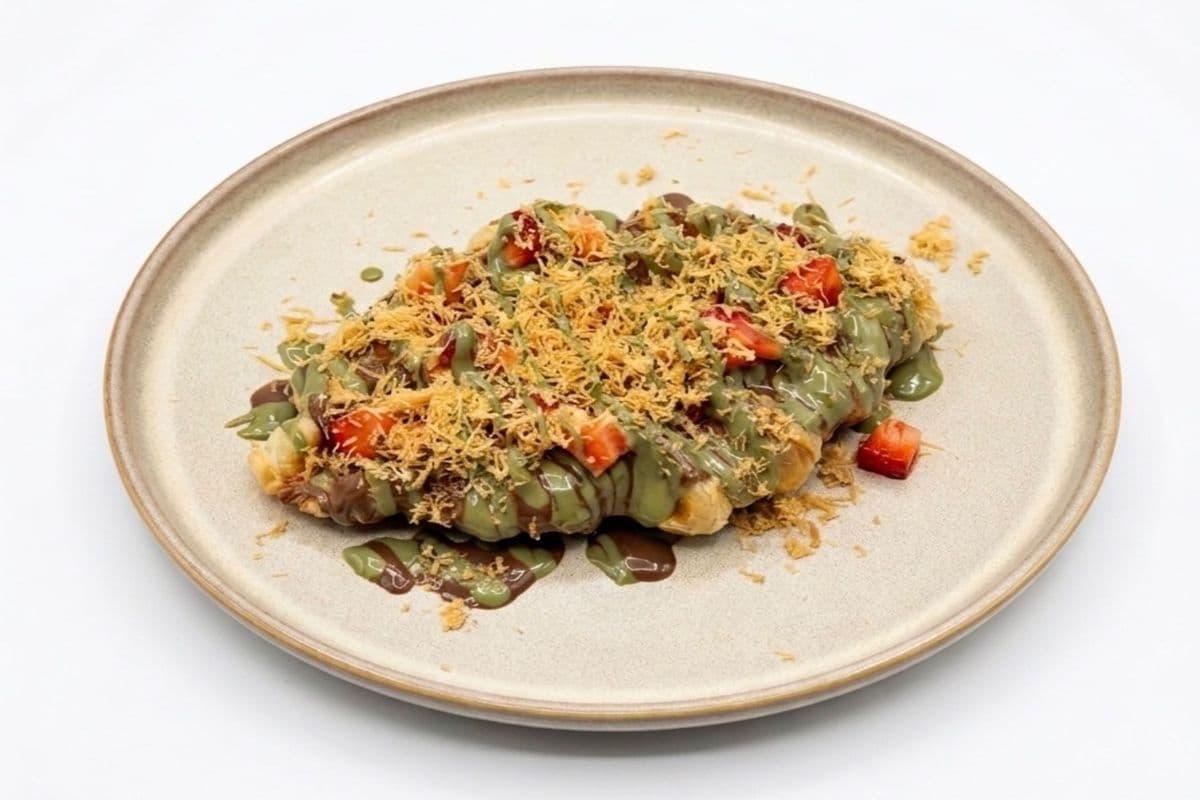 Dubai Kunafa Croffle