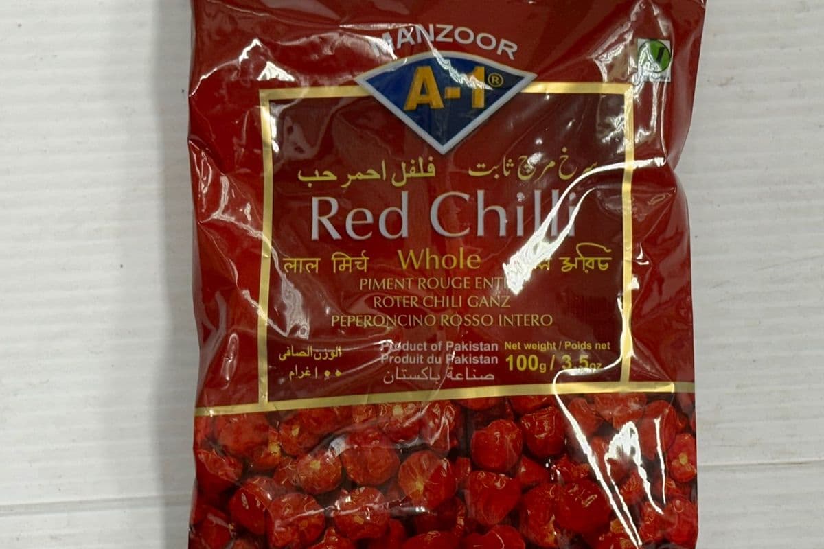 Manzoor A-1 Red Chilli Whole (100g)