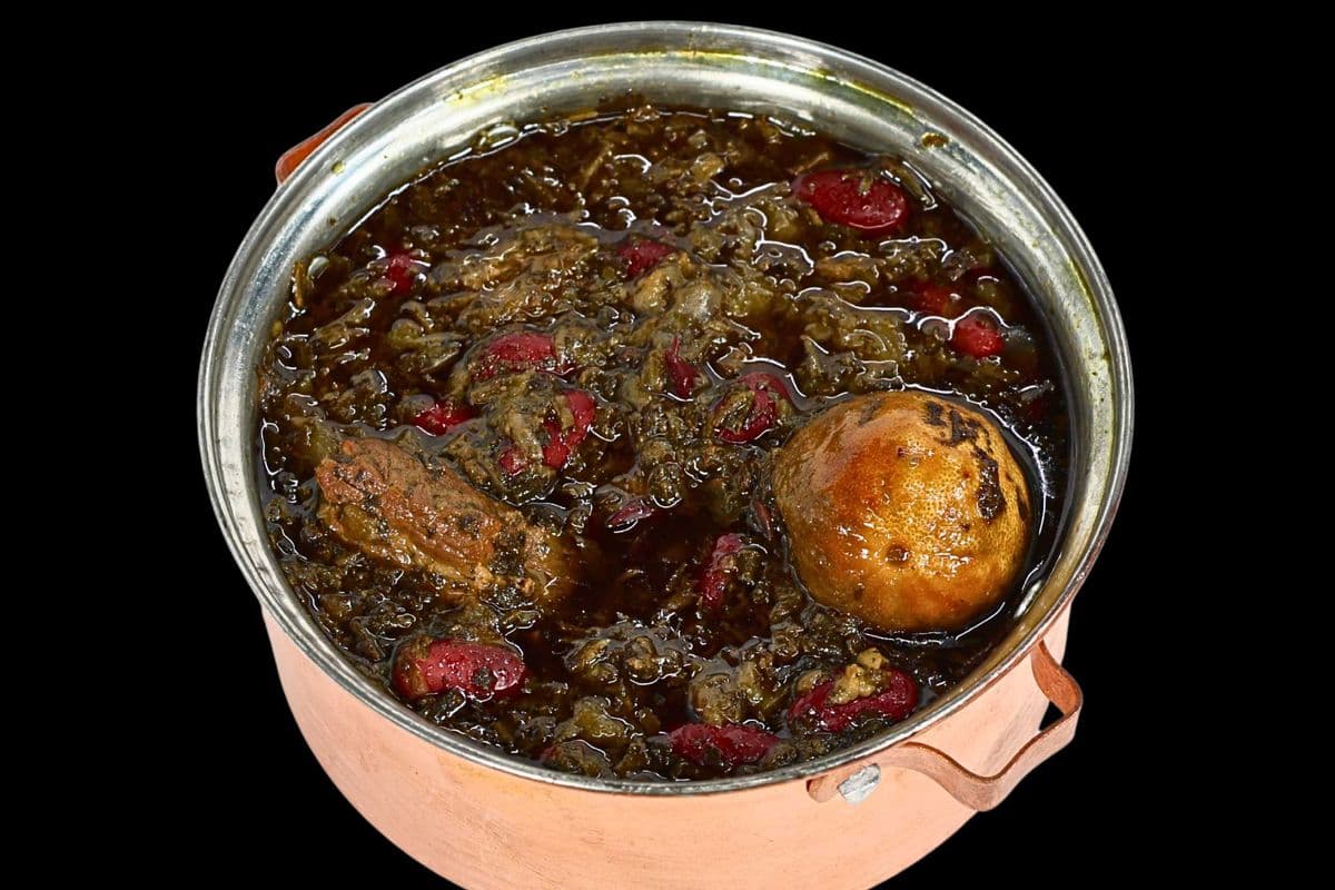Persian Herb & Beef Stew - No Rice / قورمه سبزی