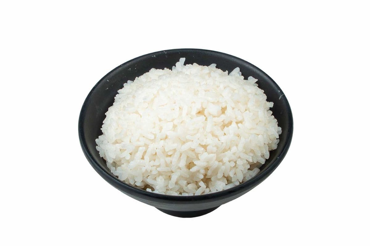 Steamed rice