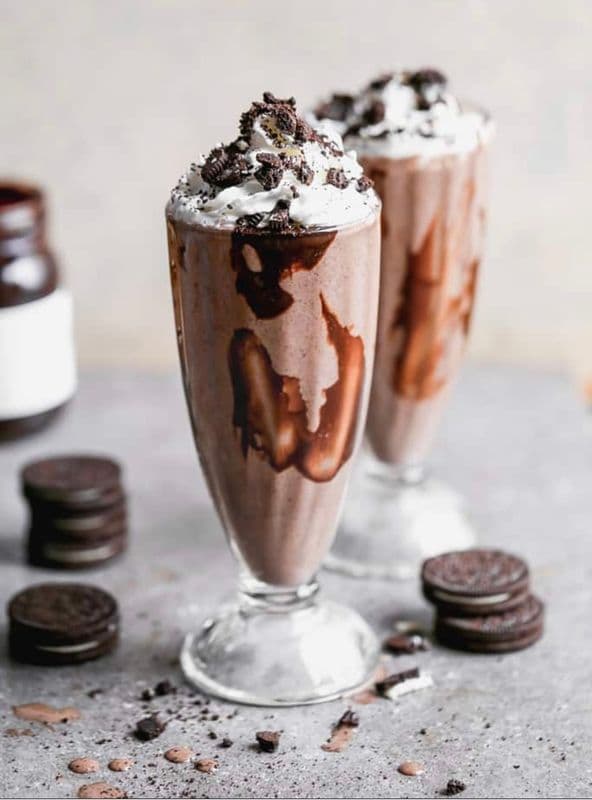 Oreo milkshake
