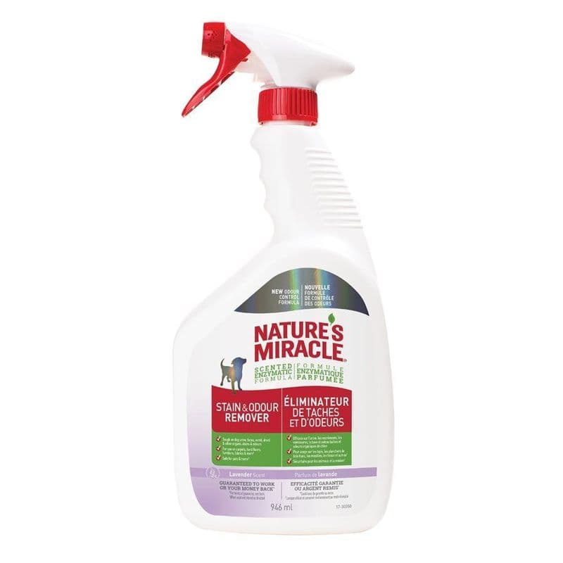Nature's Miracle Stain & Odor Remover Lavender Spray 32oz